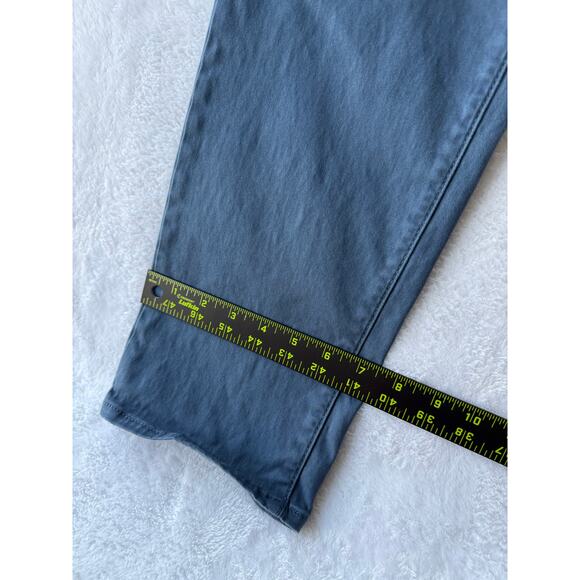 Lucky Brand Pants Mens 33x32 Blue Chinos 121 Slim Straight Golf Church Work Pant - Picture 5 of 11